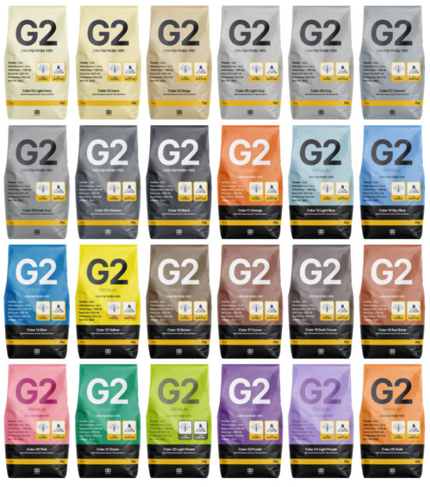 메가 G2줄눈 (25종)