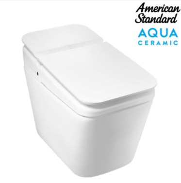 (수동개폐/아쿠아)플랫 비데일체형 양변기